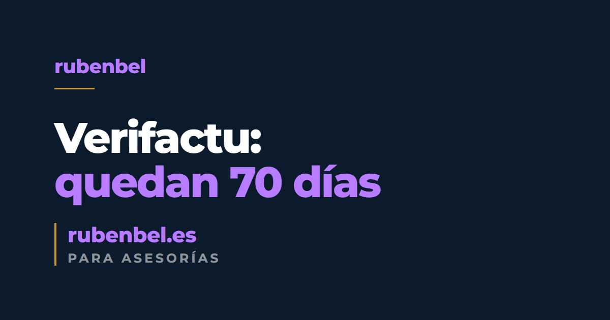 Verifactu: lo que un asesor debería hacer antes de enero