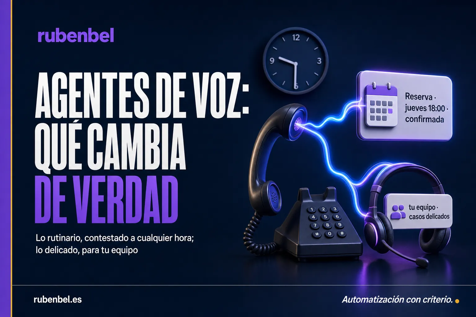 Agentes de voz en atención al cliente: lo que ya está cambiando