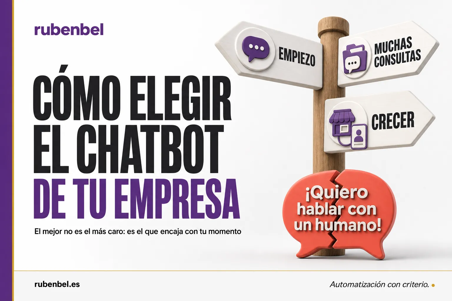 El mejor chatbot para empresas: cómo elegir el tuyo sin frustrar a tus clientes