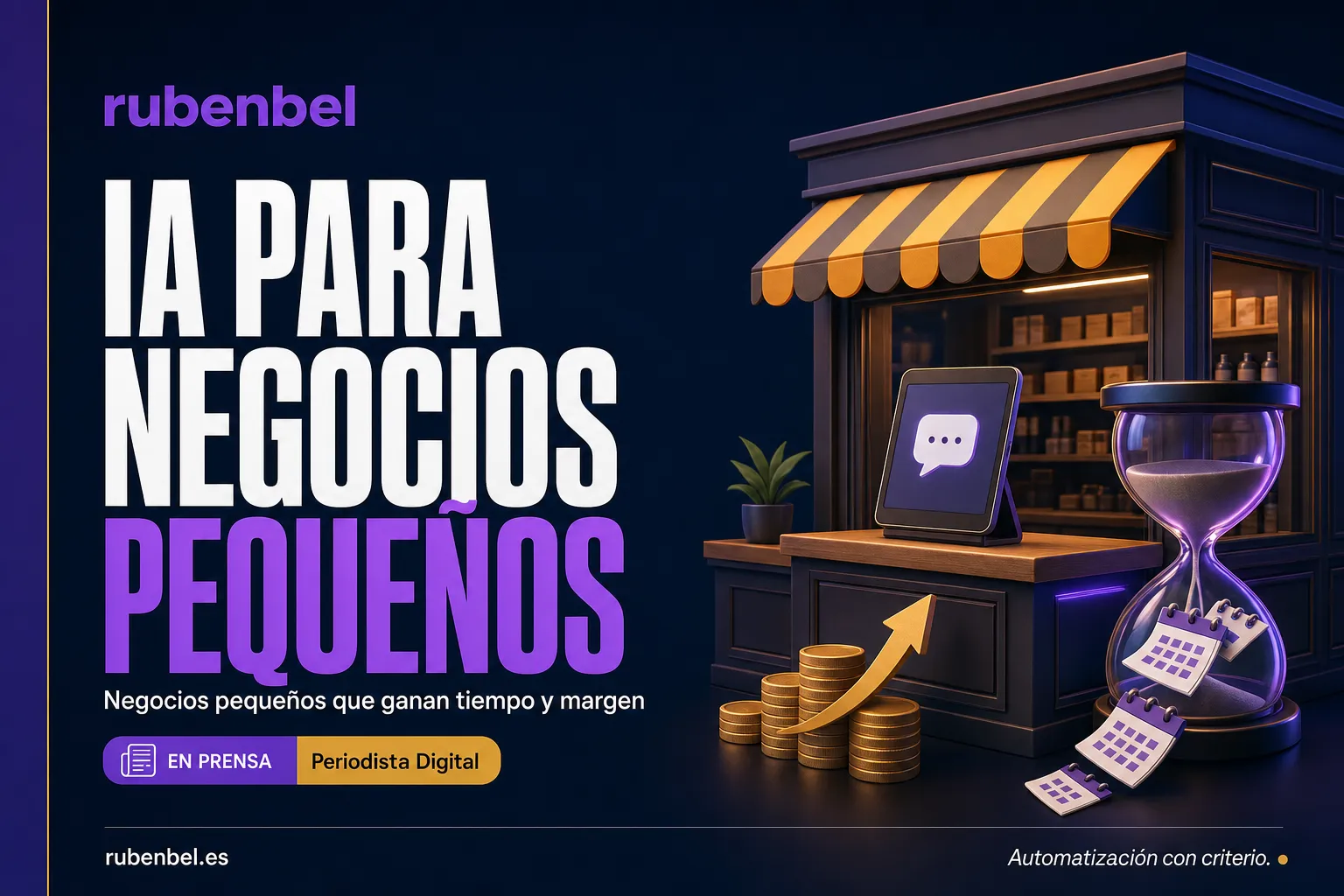 Periodista Digital: IA para negocios pequeños que ganan tiempo y margen