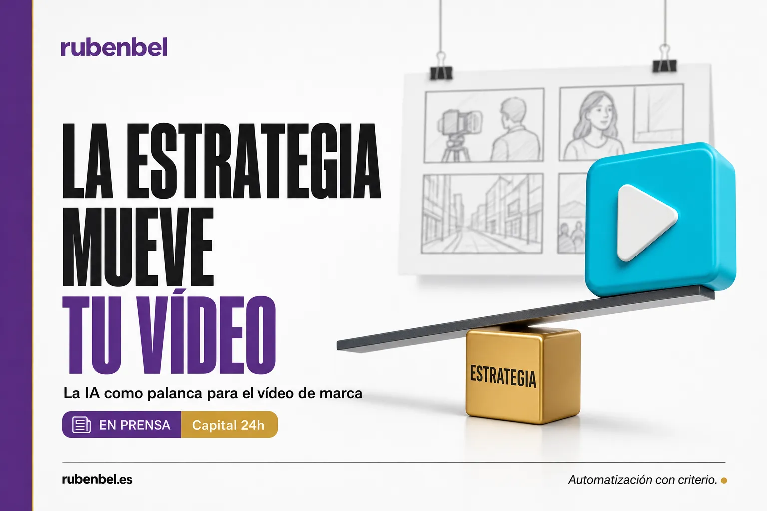 Capital 24h: la estrategia como palanca del vídeo de marca con IA
