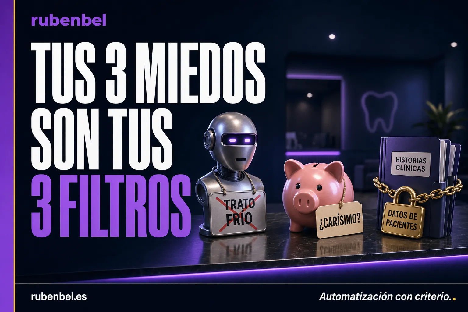 Los tres miedos al elegir agencia de IA para clínicas: trato frío, coste y datos de pacientes