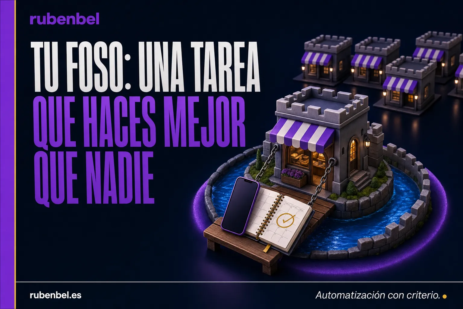 El foso de una pyme según la lección de ASML: una tarea automatizada que la diferencia de su competencia